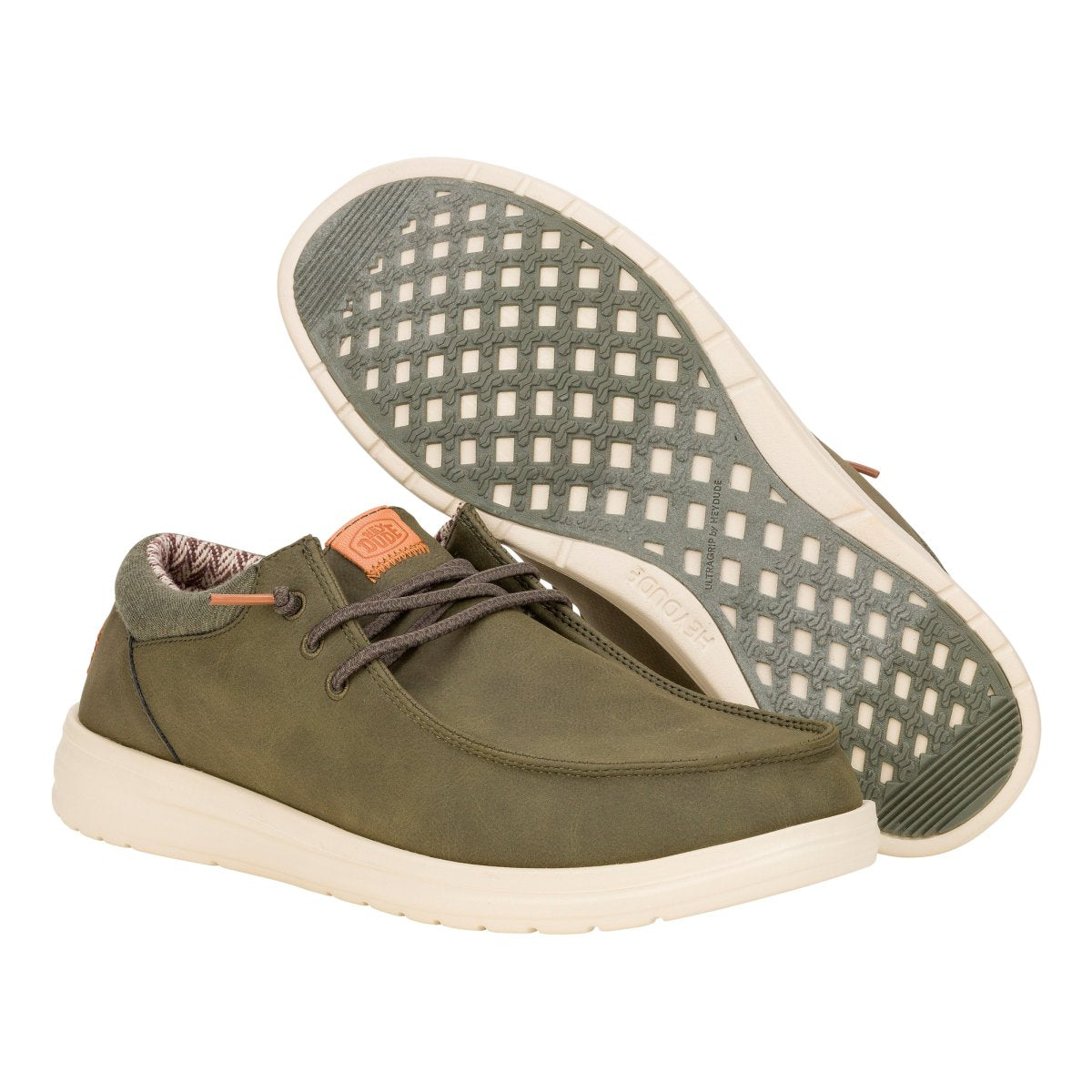 HEY DUDE PAUL CLASSIC HD.43352 228 nabuk+verde 337