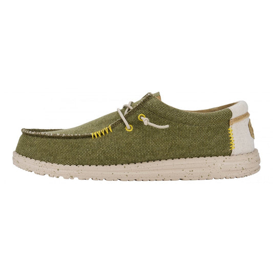 HEY DUDE 40952 WALLY COASTLINE JUTE 778 tela+verde 337
