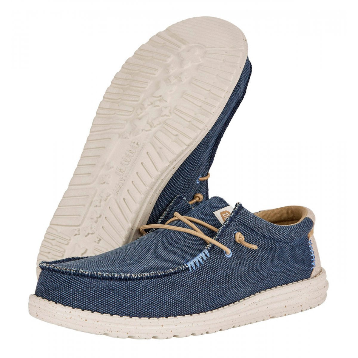 HEY DUDE 40952 WALLY COASTLINE JUTE 775 tela+blu 410