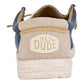 HEY DUDE 40952 WALLY COASTLINE JUTE 775 tela+blu 410