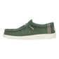 HEY DUDE 43085 WALLY JUTE 778 tela+verde 336