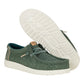 HEY DUDE 43085 WALLY JUTE 778 tela+verde 336