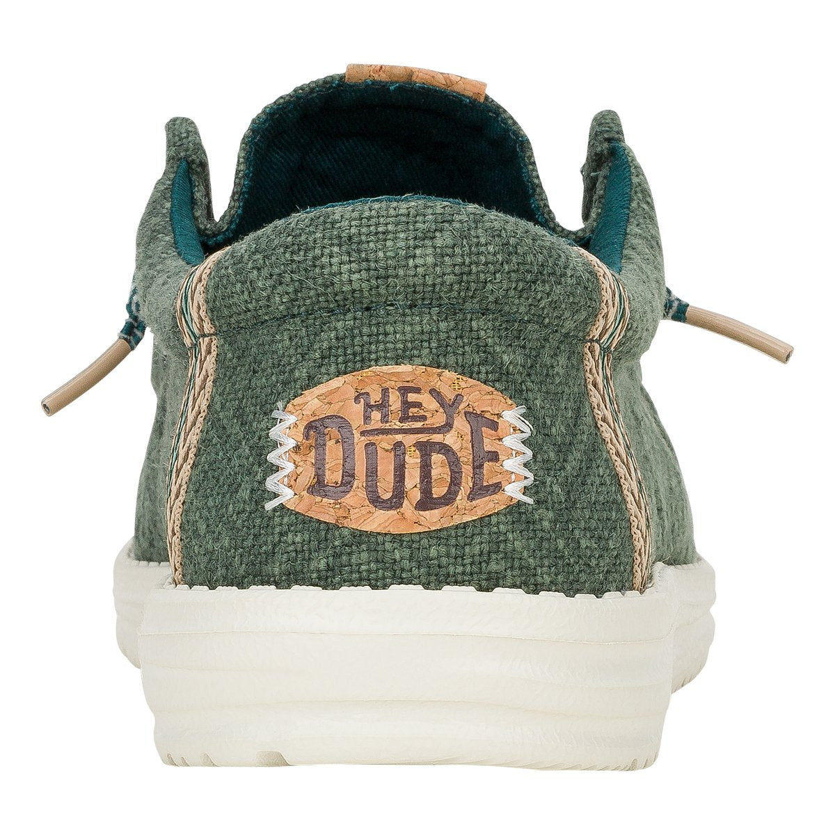 HEY DUDE 43085 WALLY JUTE 778 tela+verde 336