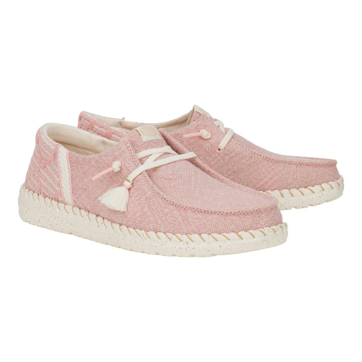 HEY DUDE 43182 WENDY FUNK SURF COASTAL JUTE 778 tela+rosa 680