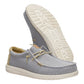 HEY DUDE 40003 WALLY BRAIDED 778 tela+grigio 1YF