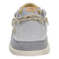 HEY DUDE 40003 WALLY BRAIDED 778 tela+grigio 1YF
