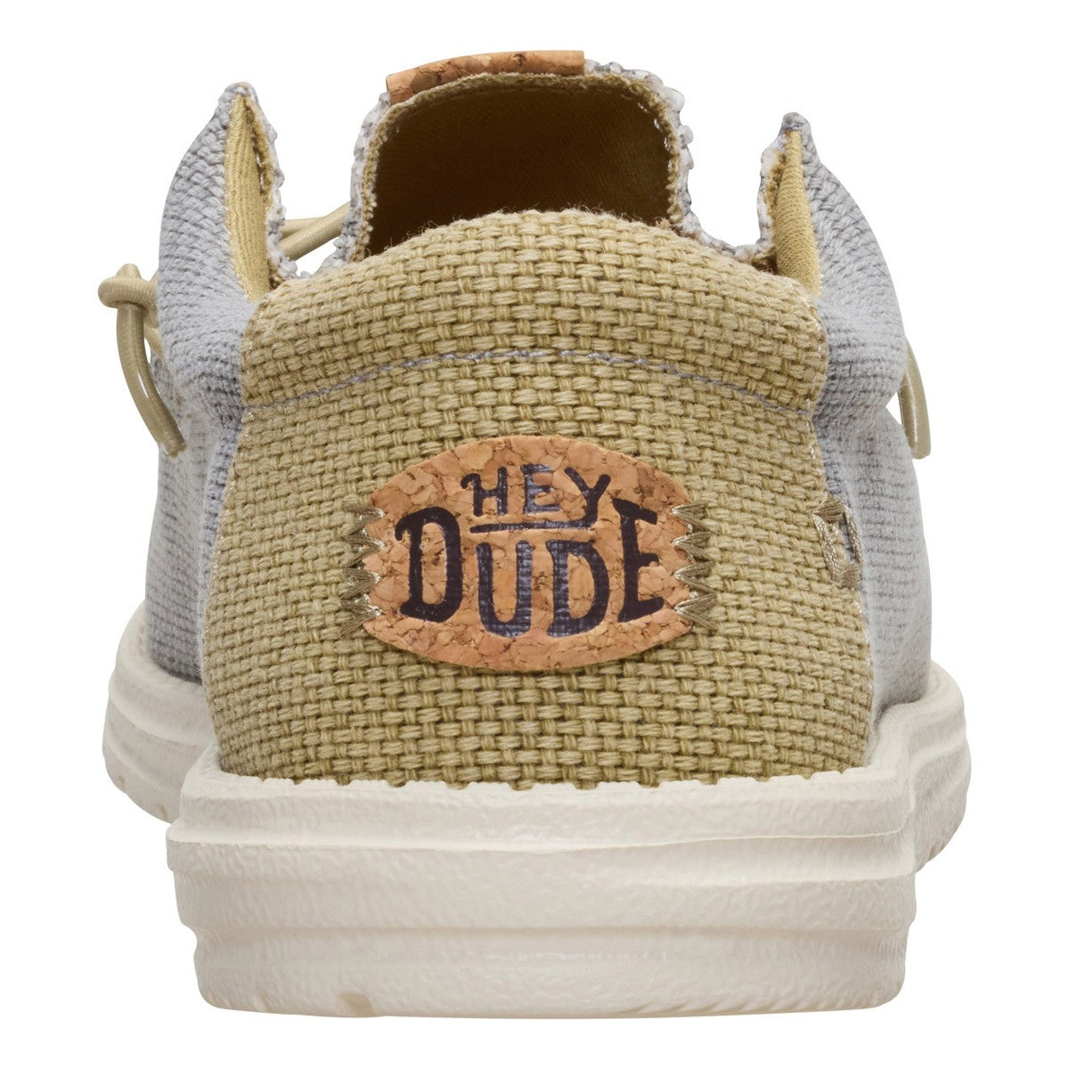 HEY DUDE 40003 WALLY BRAIDED 778 tela+grigio 1YF