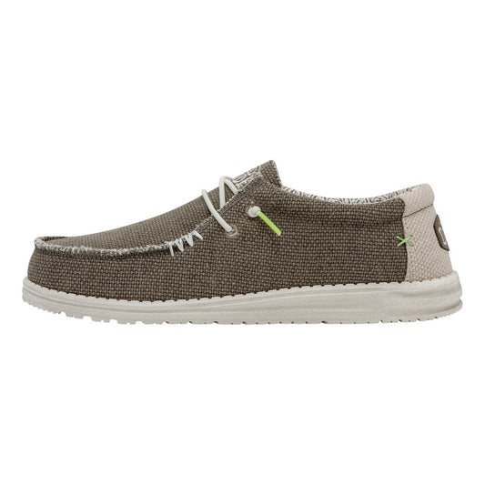 HEY DUDE 40003 WALLY BRAIDED 778 tela+grigio 2BS