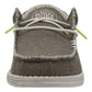 HEY DUDE 40003 WALLY BRAIDED 778 tela+grigio 2BS