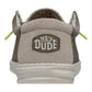 HEY DUDE 40003 WALLY BRAIDED 778 tela+grigio 2BS