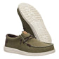 HEY DUDE 40003 WALLY BRAIDED 778 tela+verde 3CI
