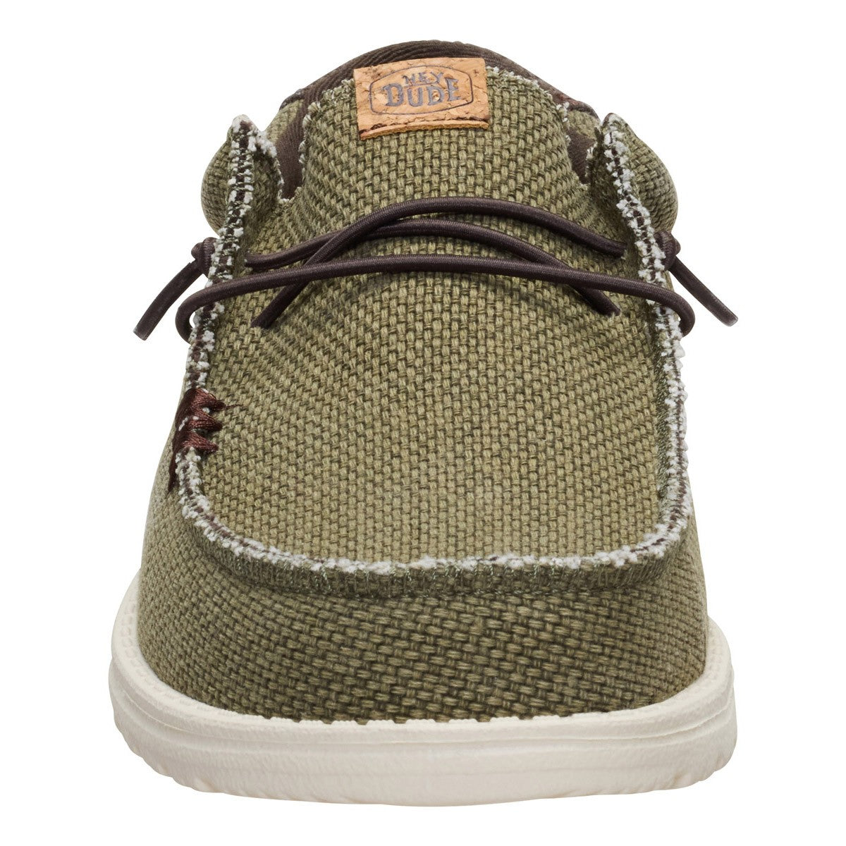 HEY DUDE 40003 WALLY BRAIDED 778 tela+verde 3CI
