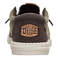 HEY DUDE 40003 WALLY BRAIDED 778 tela+verde 3CI