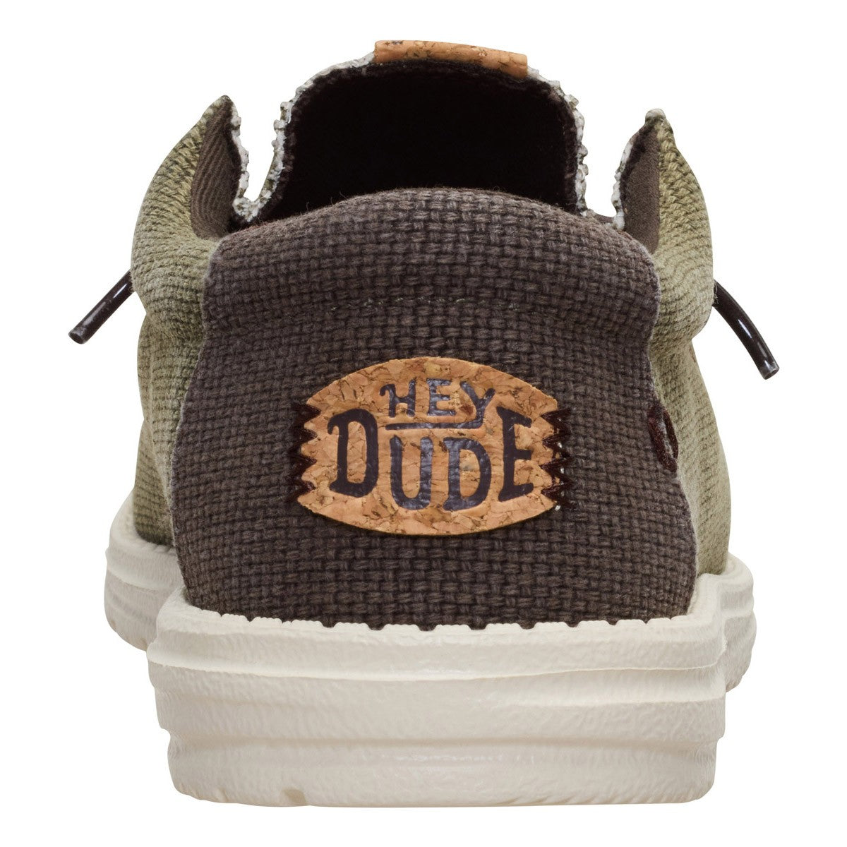 HEY DUDE 40003 WALLY BRAIDED 778 tela+verde 3CI