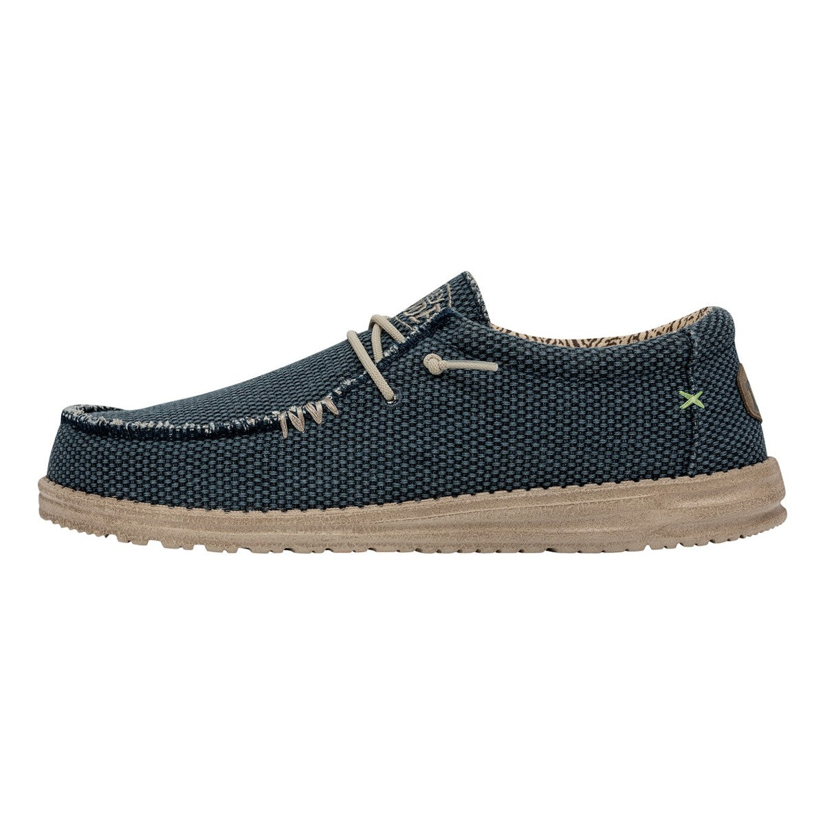 HEY DUDE 40003 WALLY BRAIDED 775 tela+blu 4NM