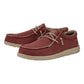 HEY DUDE 40003 WALLY BRAIDED 776 tela+rosso 6VP