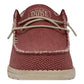HEY DUDE 40003 WALLY BRAIDED 776 tela+rosso 6VP