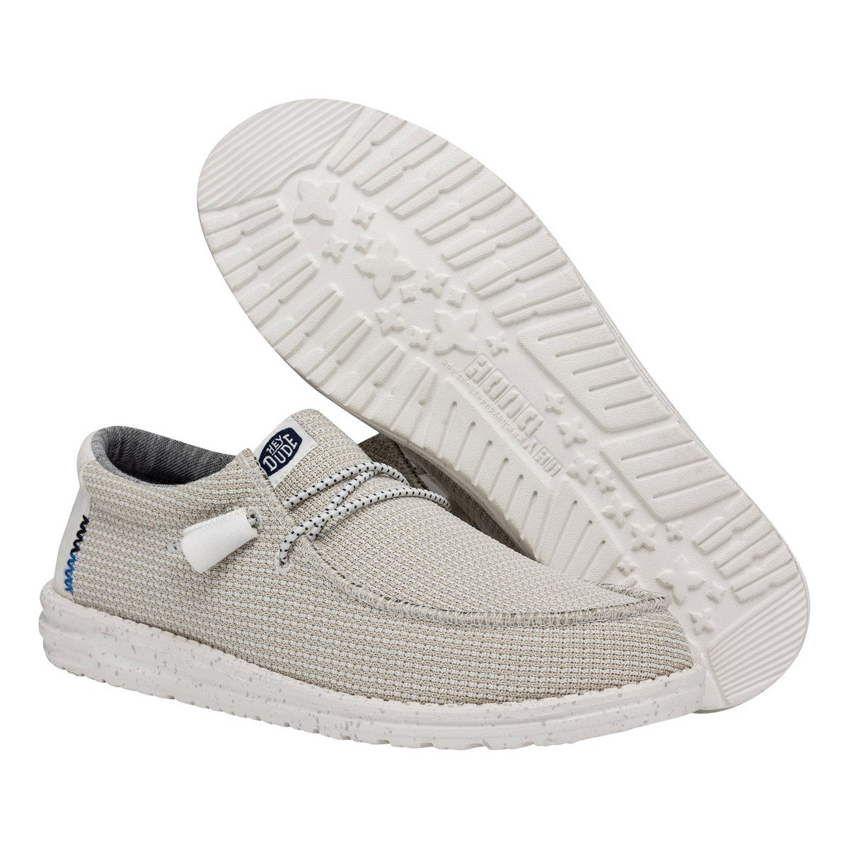 HEY DUDE 40403 WALLY SPORT MESH 772 tela+bianco 100
