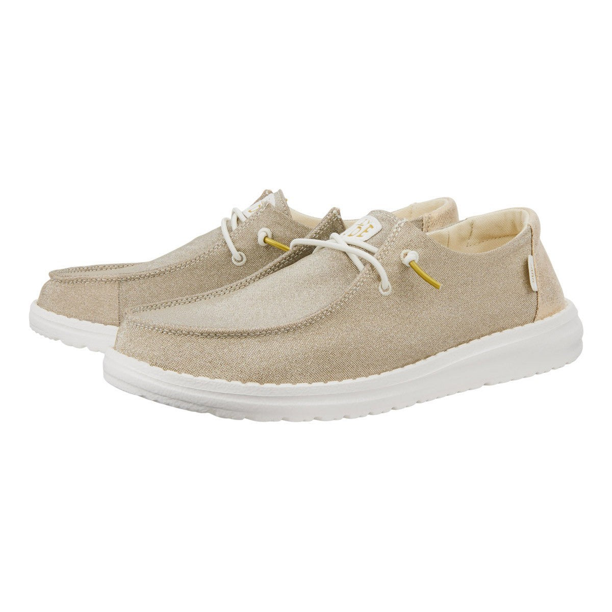 HEY DUDE 41082 WENDY METALLIC SPARKLE 778 tela+oro 710