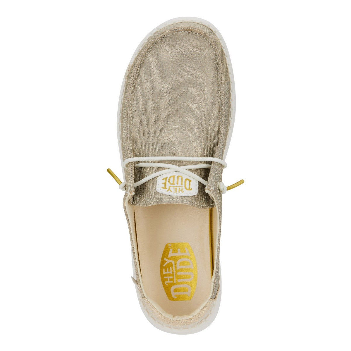 HEY DUDE 41082 WENDY METALLIC SPARKLE 778 tela+oro 710