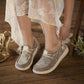 HEY DUDE 41082 WENDY METALLIC SPARKLE 778 tela+oro 710