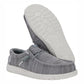 HEY DUDE 41898 WALLY STRETCH SOX 778 tela+grigio 030