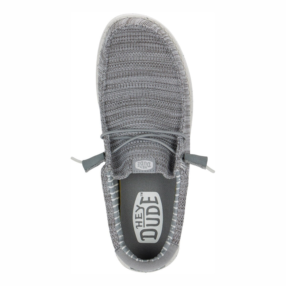 HEY DUDE 41898 WALLY STRETCH SOX 778 tela+grigio 030