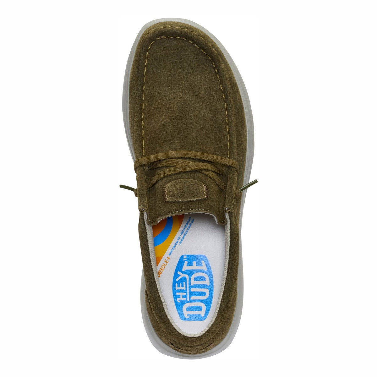 HEY DUDE WALLY COMF SUEDE HD.41975 338 scam+verde 3AF
