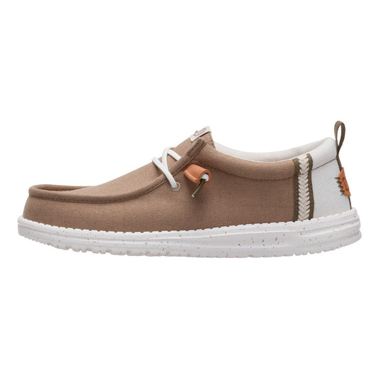 HEY DUDE 43086 WALLY SUMMER LINEN 773 tela+beige 2KR