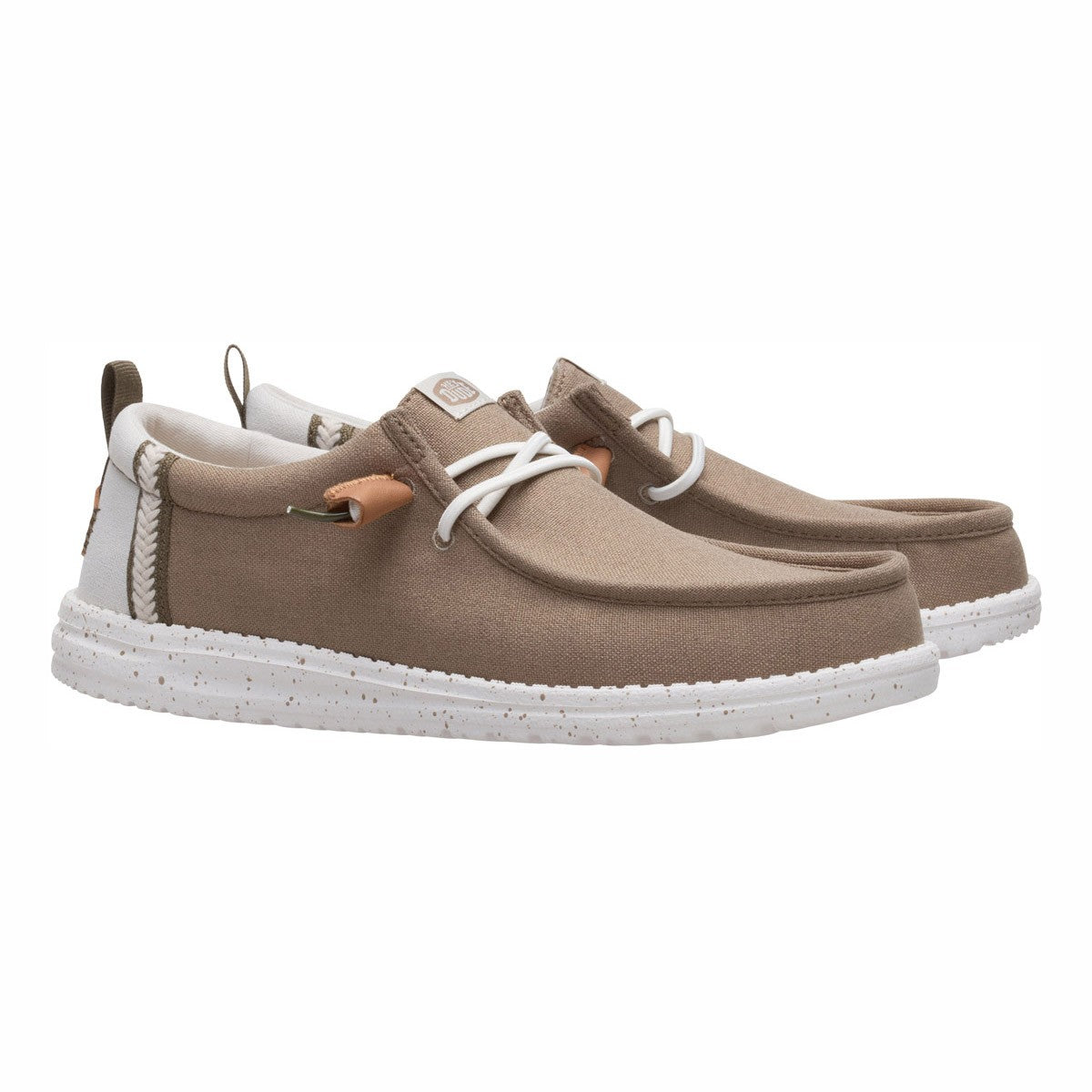 HEY DUDE 43086 WALLY SUMMER LINEN 773 tela+beige 2KR