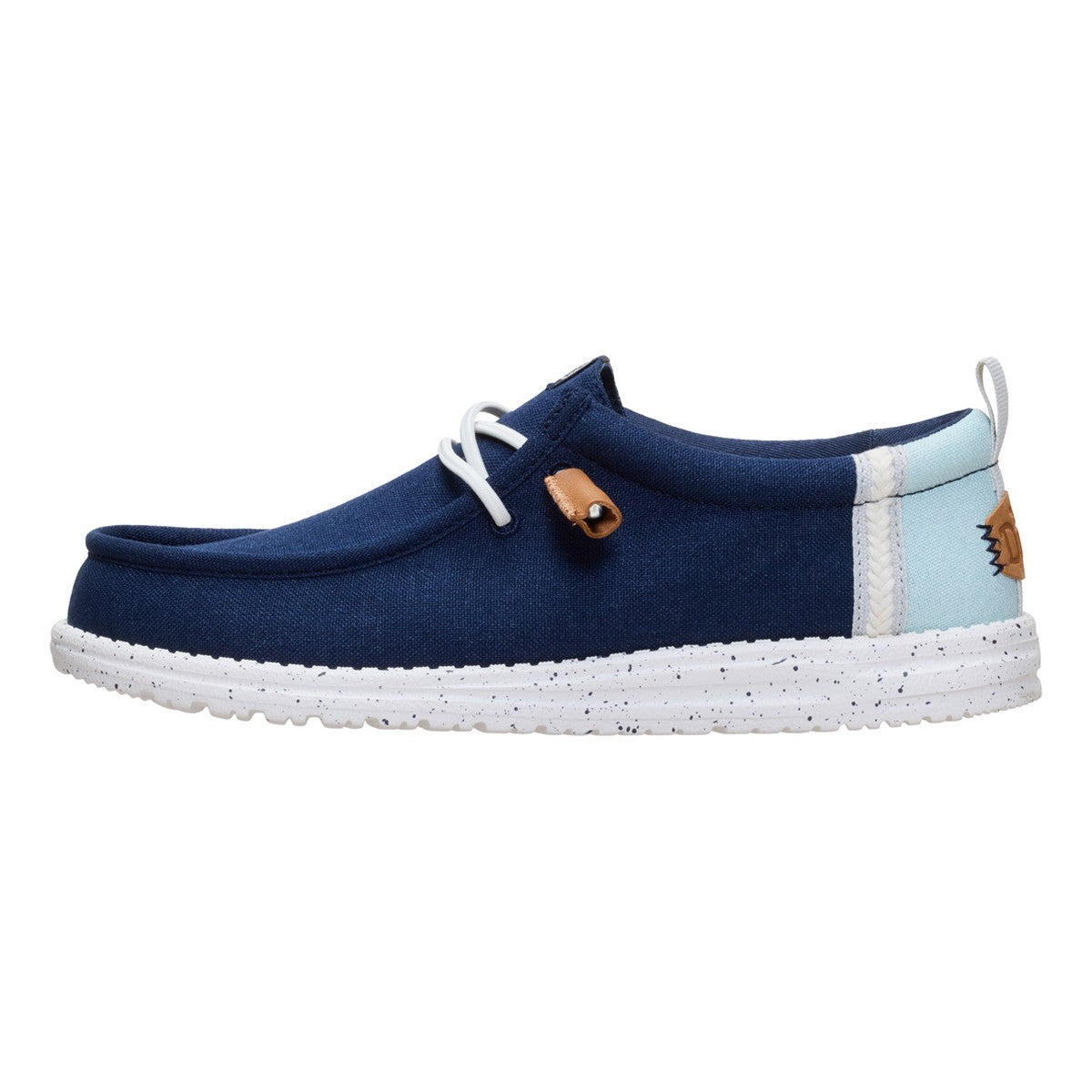 HEY DUDE 43086 WALLY SUMMER LINEN 775 tela+blu 4UX
