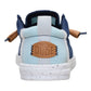 HEY DUDE 43086 WALLY SUMMER LINEN 775 tela+blu 4UX