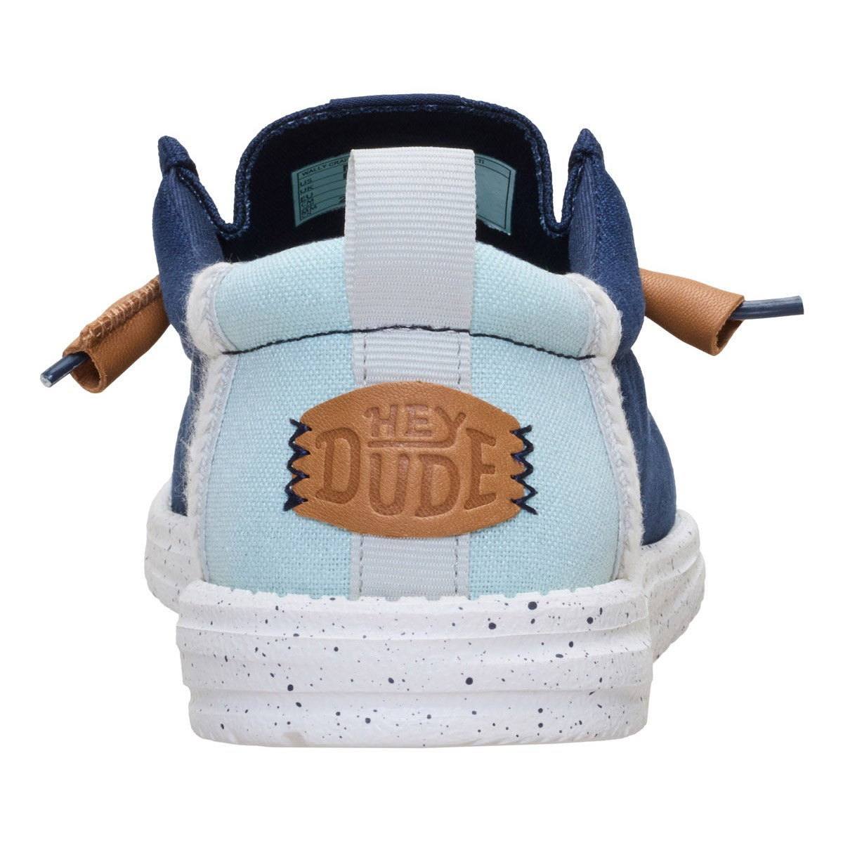 HEY DUDE 43086 WALLY SUMMER LINEN 775 tela+blu 4UX