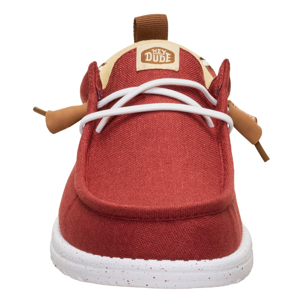 HEY DUDE 43086 WALLY SUMMER LINEN 776 tela+rosso 7BI