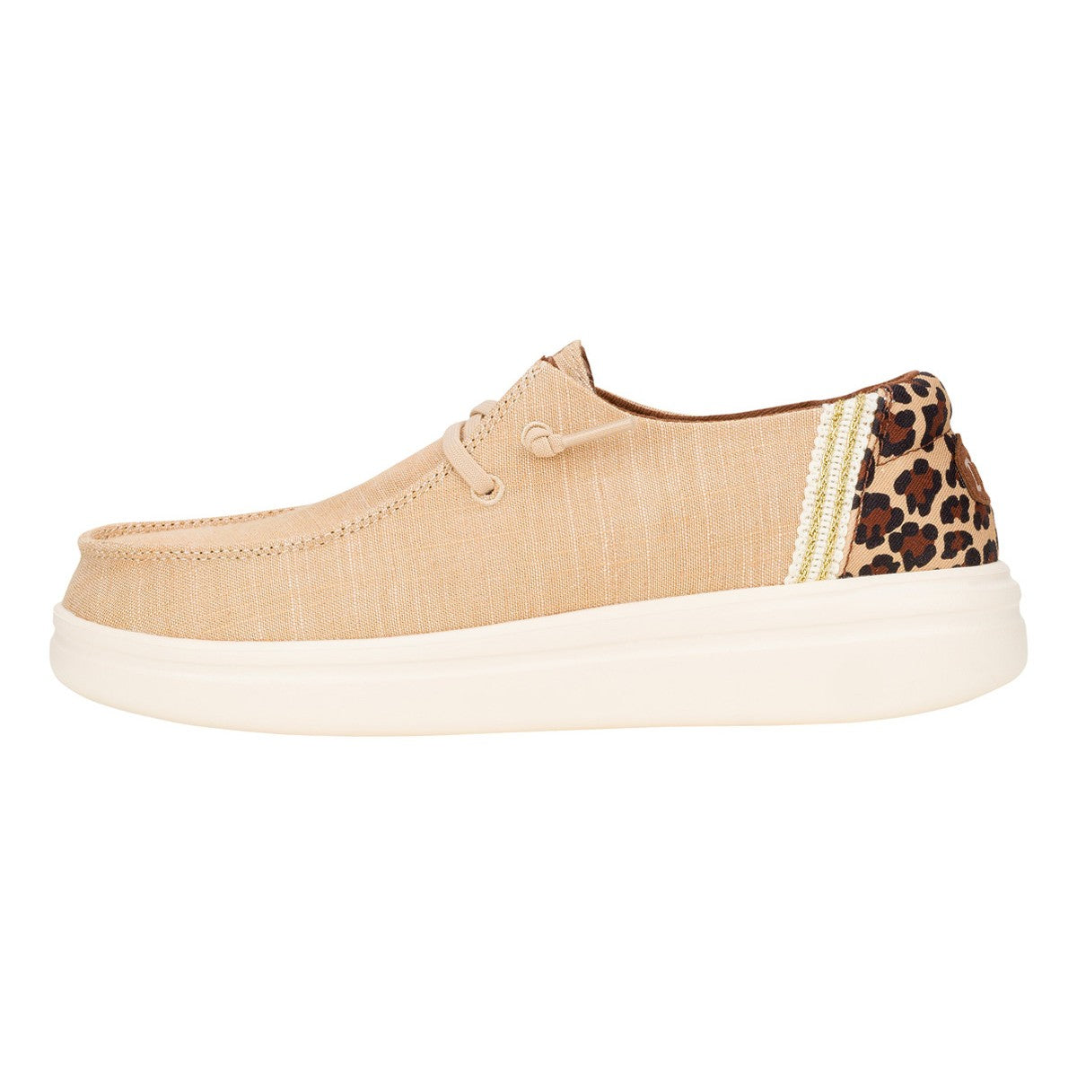 HEY DUDE 43780 WENDY RISE ANIMAL 773 tela+beige 2UG