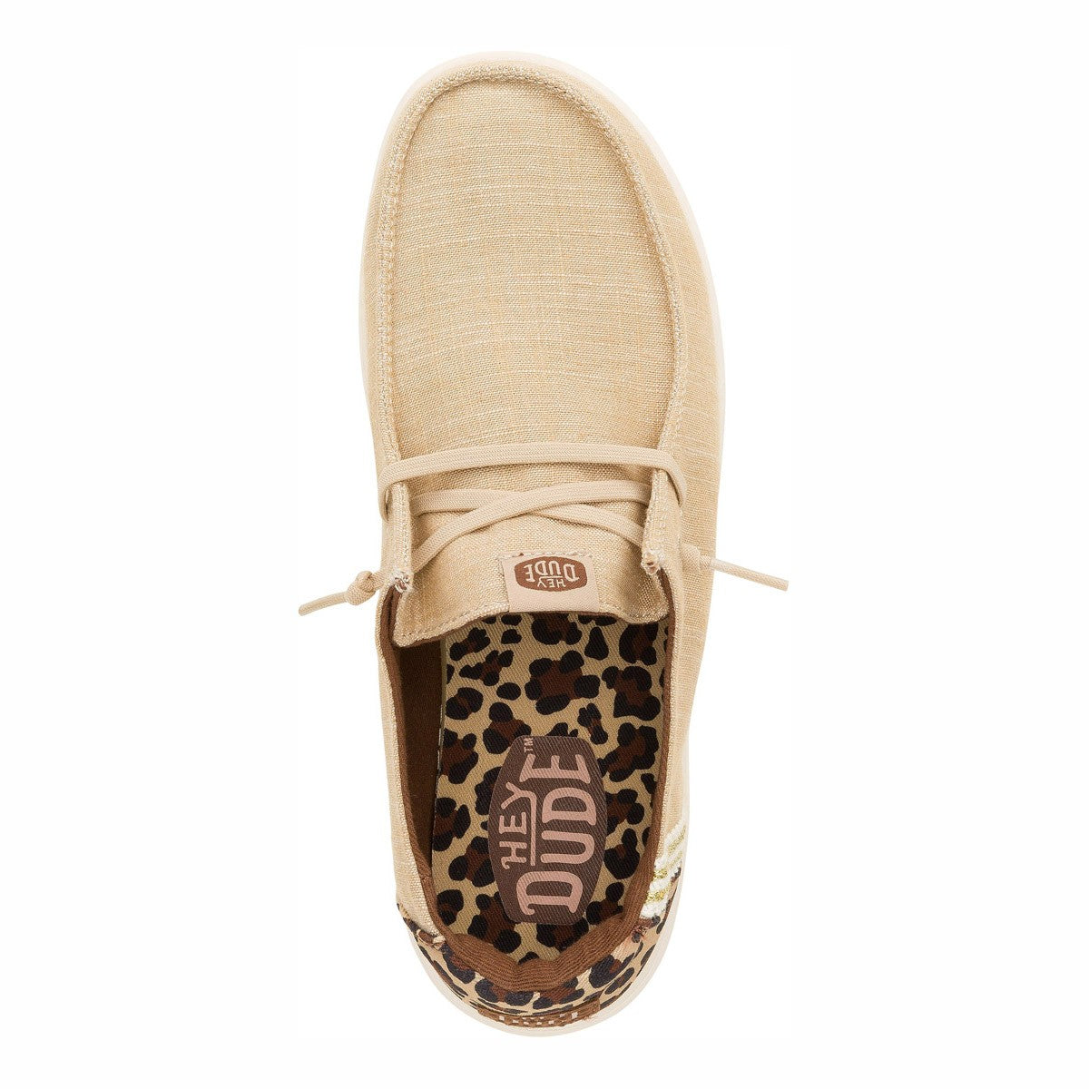 HEY DUDE 43780 WENDY RISE ANIMAL 773 tela+beige 2UG