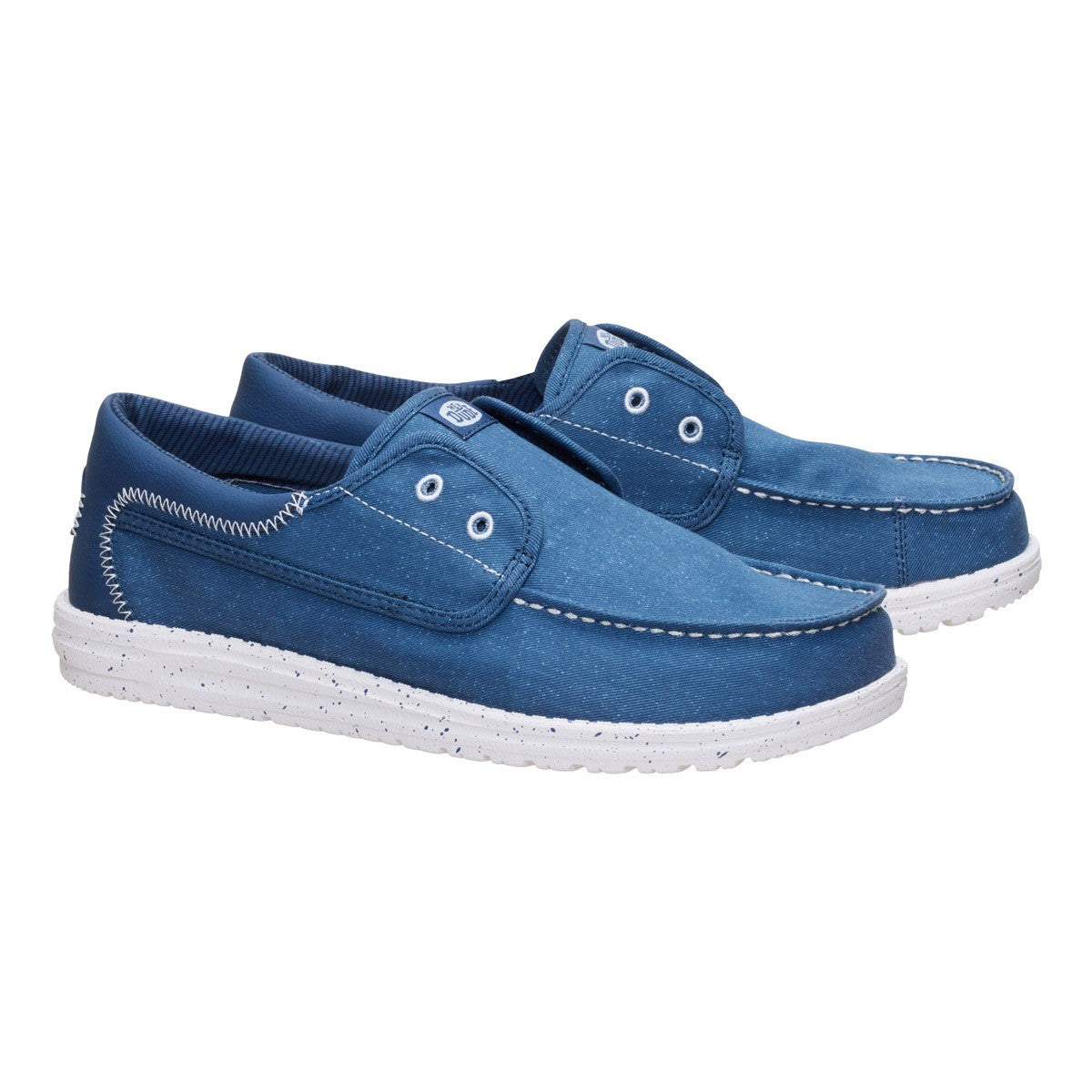 HEY DUDE HD.45141 WALLY CRU STRETCH CANVAS 775 tela+ette 4ZL