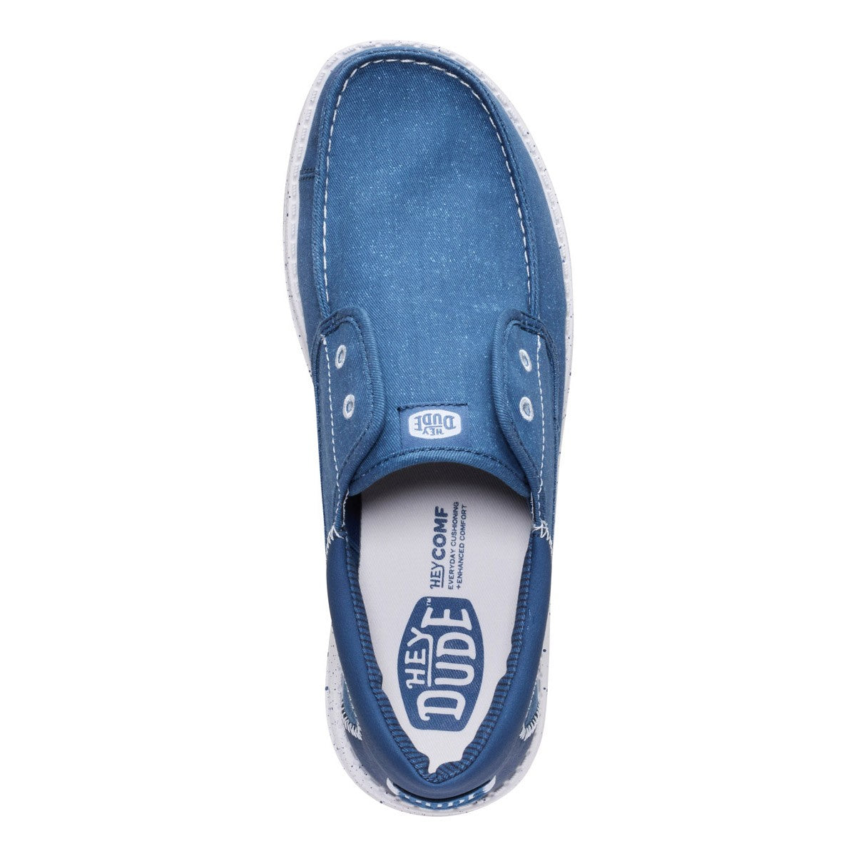 HEY DUDE HD.45141 WALLY CRU STRETCH CANVAS 775 tela+ette 4ZL
