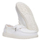 HEY DUDE 45203 WENDY FRAYED CANVAS 772 tela+bianco 1WQ