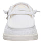 HEY DUDE 45203 WENDY FRAYED CANVAS 772 tela+bianco 1WQ