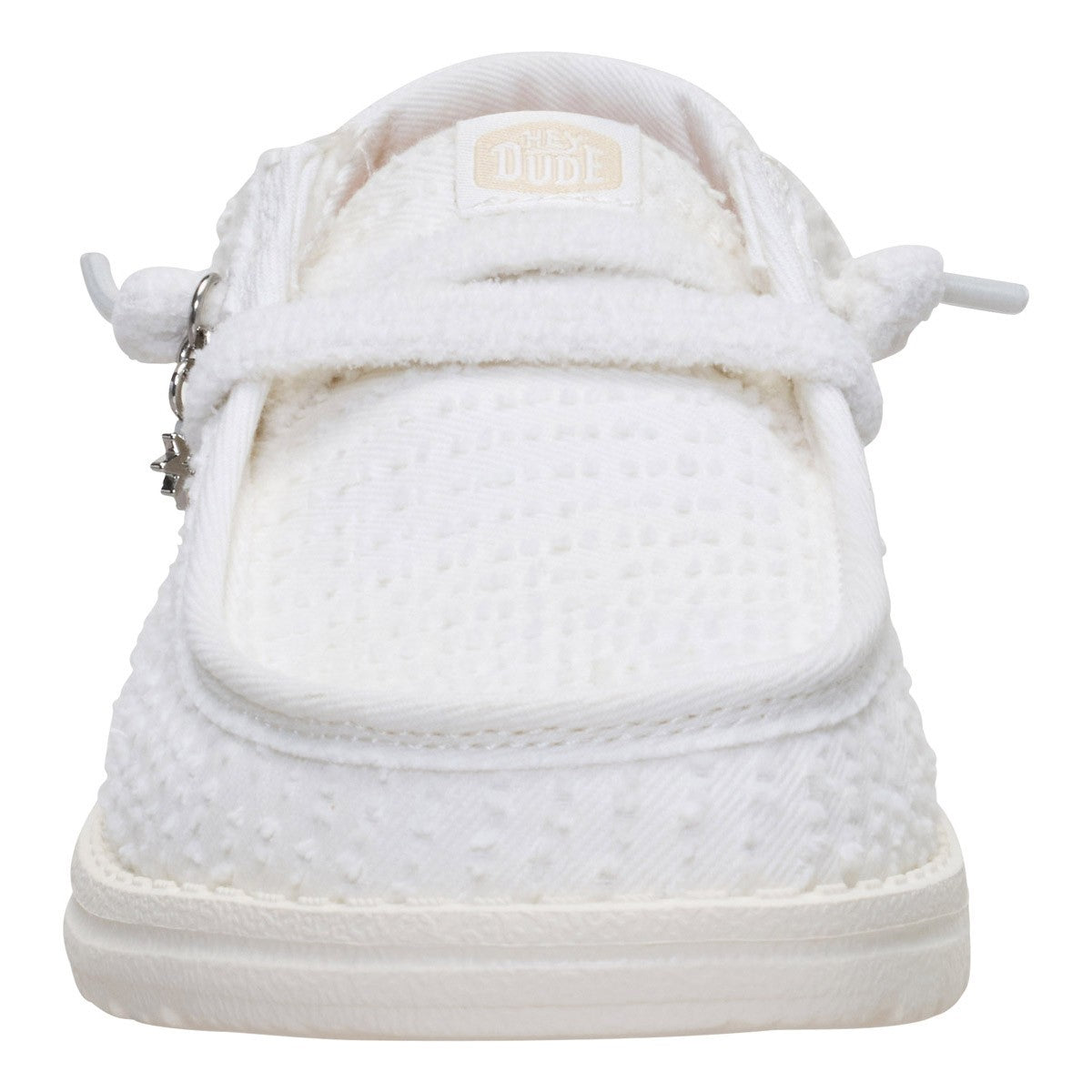 HEY DUDE 45203 WENDY FRAYED CANVAS 772 tela+bianco 1WQ