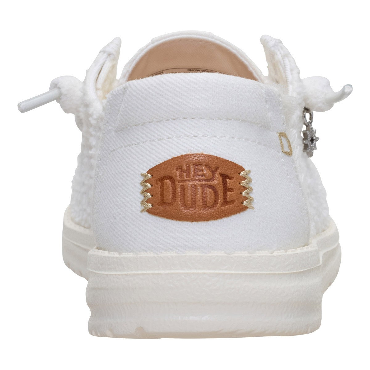 HEY DUDE 45203 WENDY FRAYED CANVAS 772 tela+bianco 1WQ