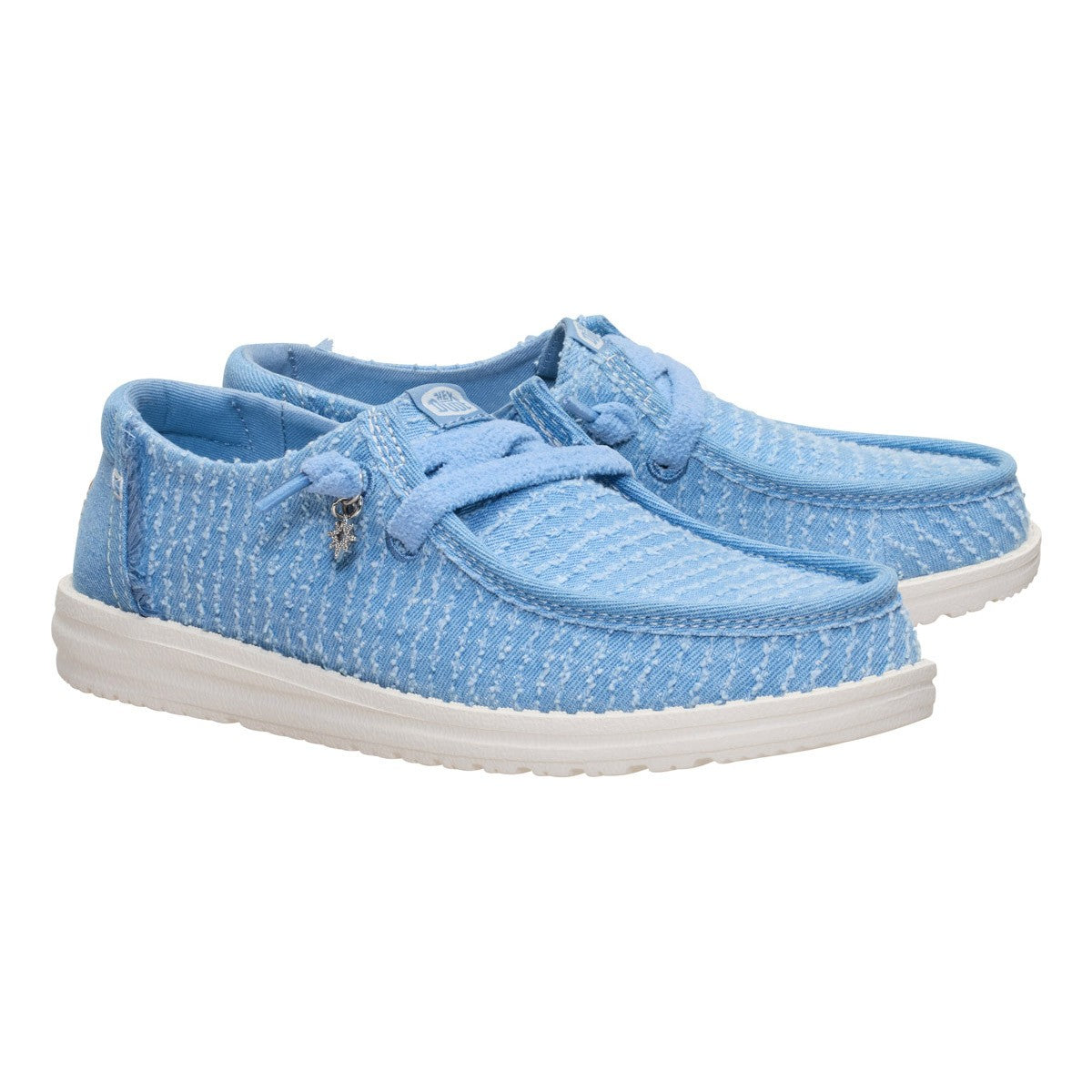 HEY DUDE 45203 WENDY FRAYED CANVAS 775 tela+celes 4UG