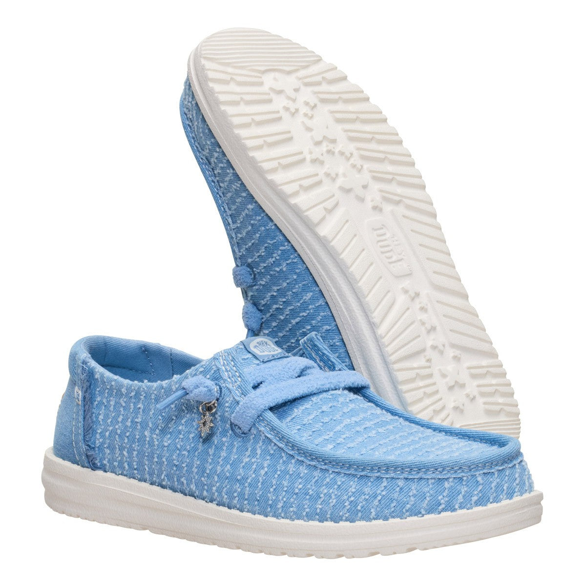 HEY DUDE 45203 WENDY FRAYED CANVAS 775 tela+celes 4UG
