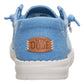 HEY DUDE 45203 WENDY FRAYED CANVAS 775 tela+celes 4UG