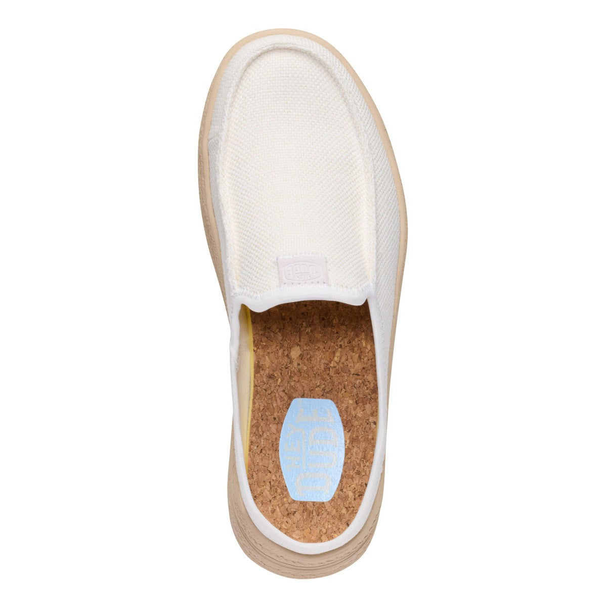 HEY DUDE 45228 AUSTIN LIFT ESPADRILLE WOVEN 772 tela+bianco 0LA