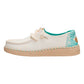 HEY DUDE 45237 WENDY ESPADRILLE HIBISCUS 772 tela+bianco 0NI