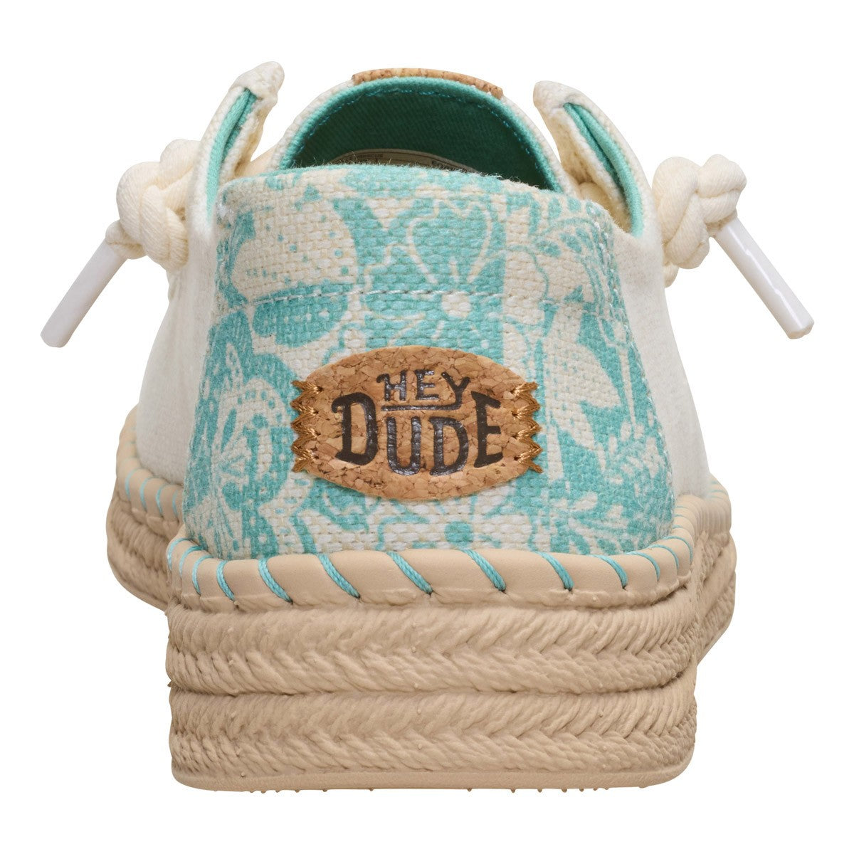 HEY DUDE 45237 WENDY ESPADRILLE HIBISCUS 772 tela+bianco 0NI