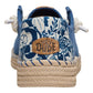 HEY DUDE 45237 WENDY ESPADRILLE HIBISCUS 775 tela+blu 4ZL
