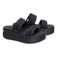 HEY DUDE 45256 AUSTIN SLIDE CLASSIC 111 pelle+nero 060